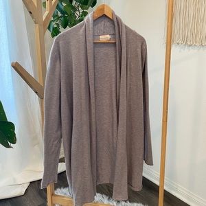 Softest grey cardigan